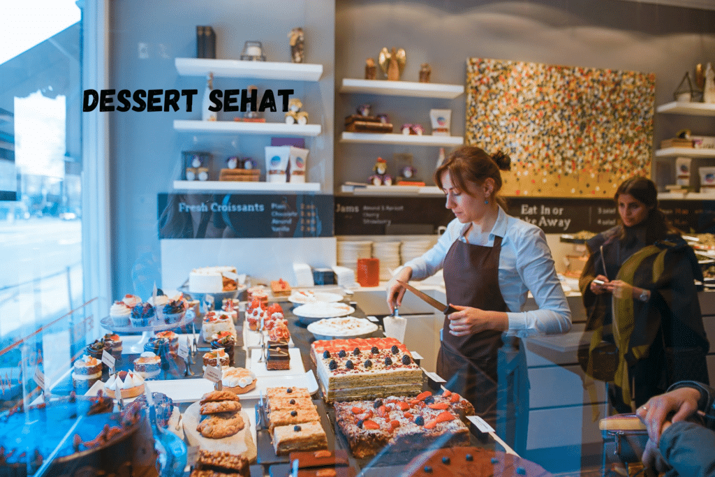 ide bisnis makanan sehat membuka dessert shop sehat