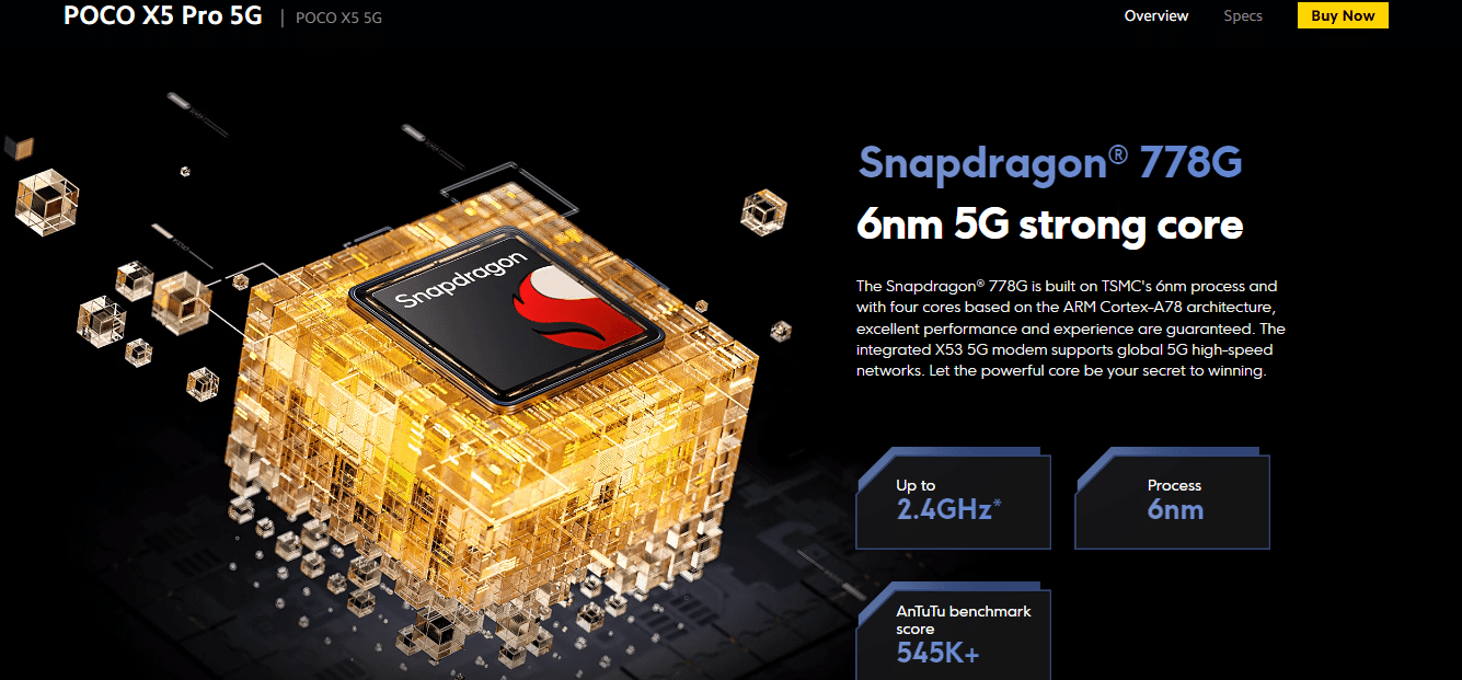 Chipset Snapdragon 778G