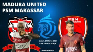 Madura United vs PSM Makassar BRI Liga 1