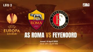 AS Roma vs Feyenoord Leg ke-2