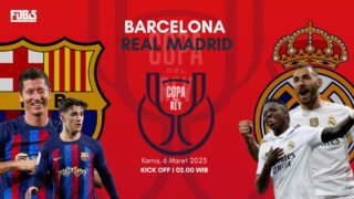 Barcelona vs Real Madrid Semifinal Copa Del Rey