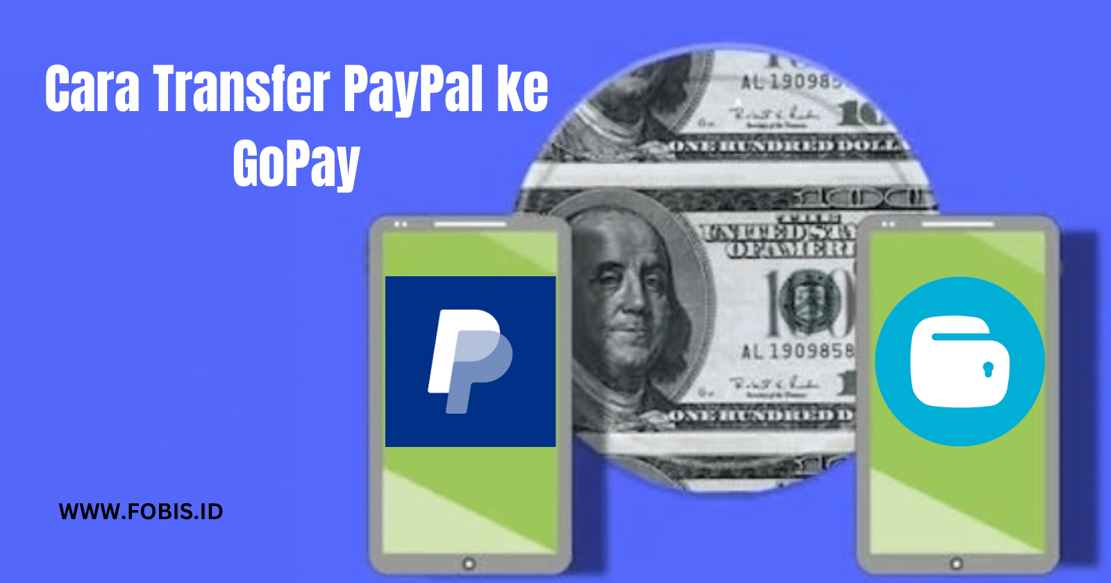 cara transfer PayPal ke GoPay