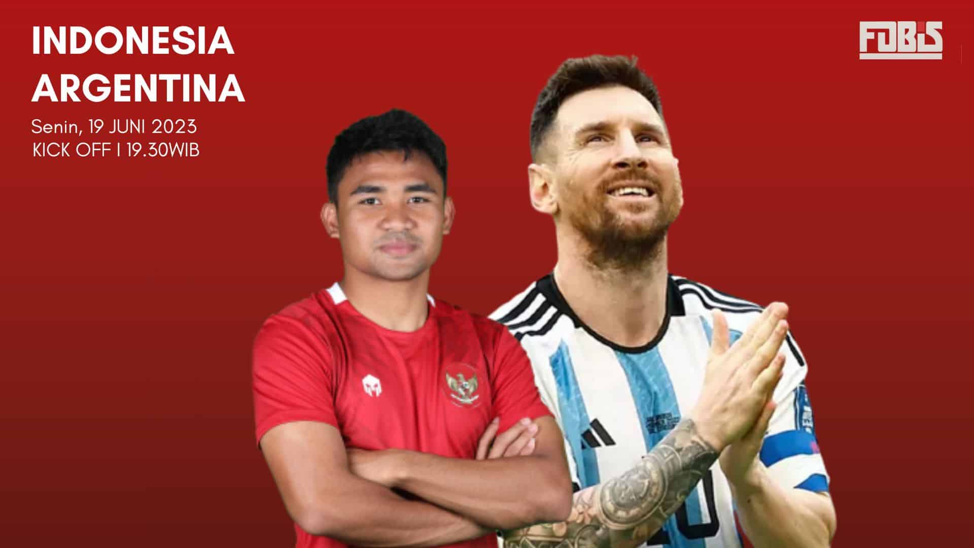Tiket Timnas Indonesia vs Argentina