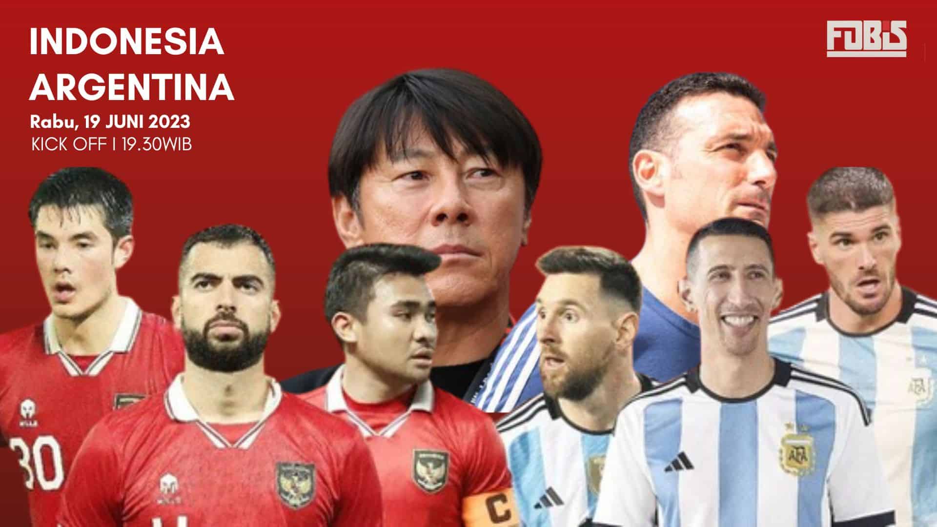 Daftar Pemain Indonesia vs Argentina Lionel Messi Bakal Absen? Lautaro